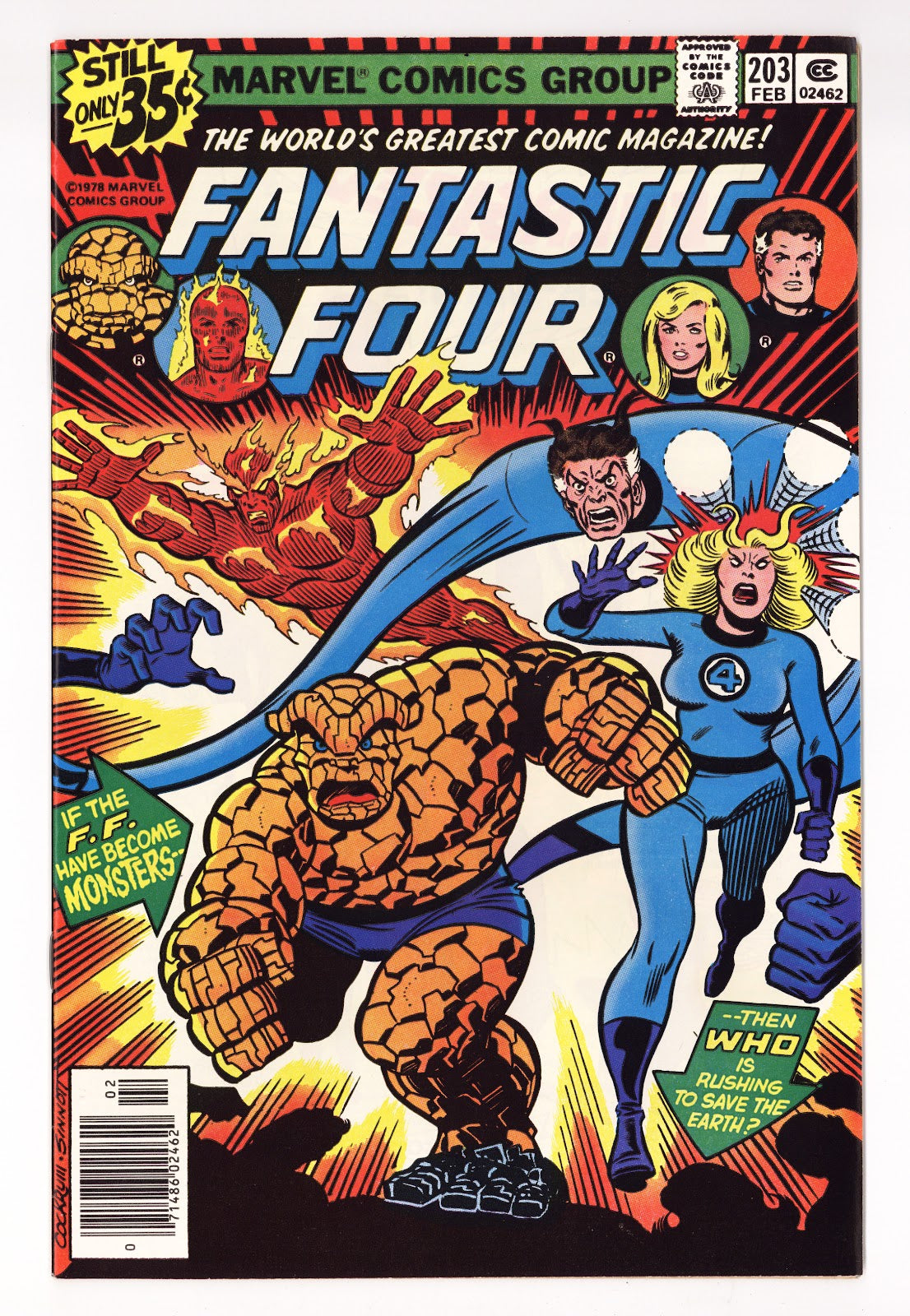 Fantastic Four Vol 1 203 High Grade (1979) 
