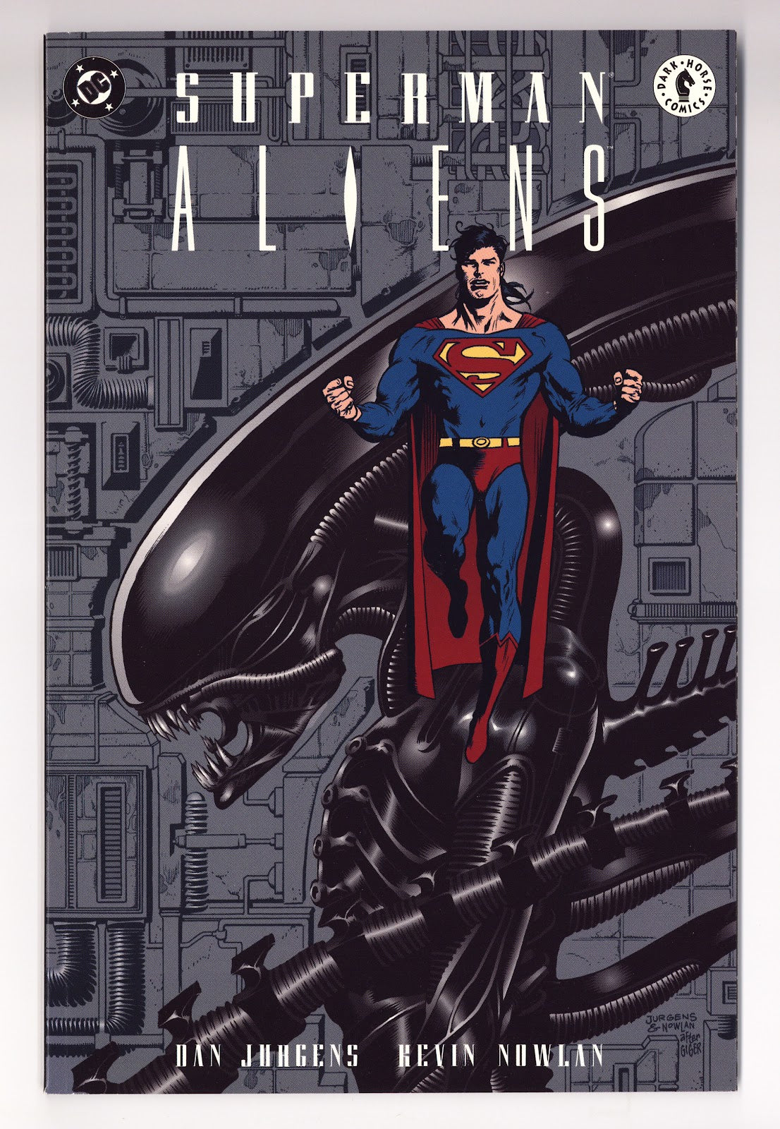 Superman vs. Aliens   1  High Grade   (1995)   Newsstand  