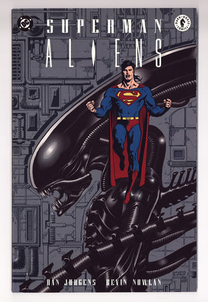 Superman vs. Aliens   1  High Grade   (1995)   Newsstand