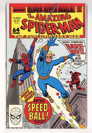 The Amazing Spider-Man Annual Vol 1 22 NM- (9.2) (1988)