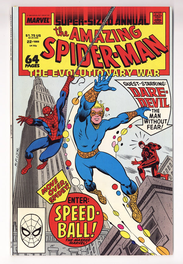 The Amazing Spider-Man Annual Vol 1 22 NM- (9.2) (1988)