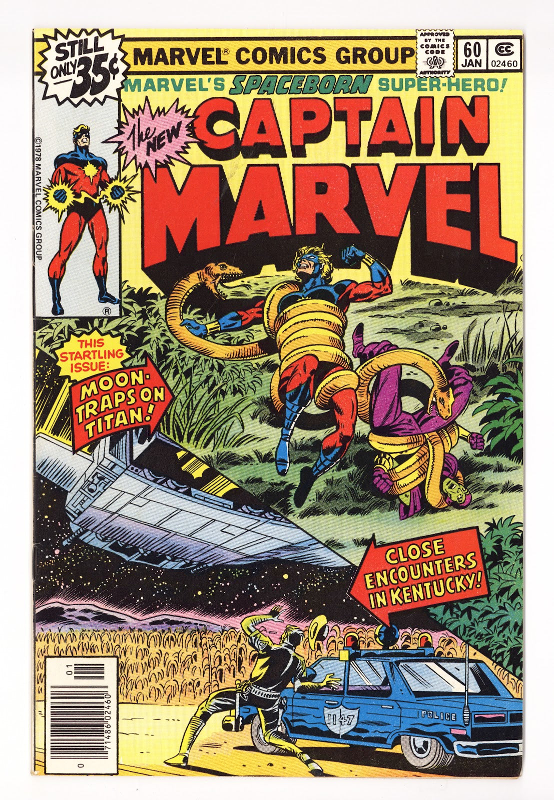 Captain Marvel Vol 1 60 Mid Grade (1978) 