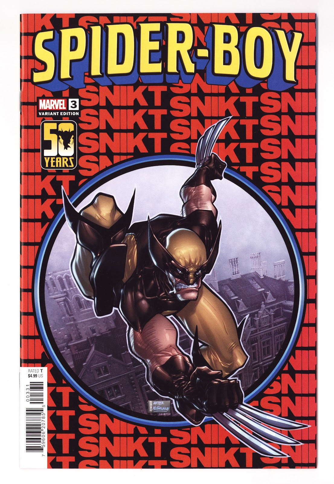 Spider-Boy Vol 1 3 High Grade (2024) Baldeon Variant 
