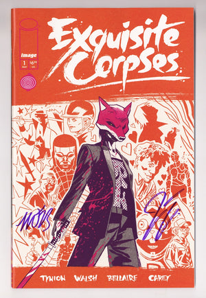 Exquisite Corpses 1 NM- (9.2) (2025) Walsh Variant Signed x2 Cover James Tynion & Michael Walsh