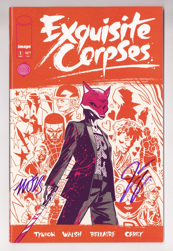 Exquisite Corpses 1 NM- (9.2) (2025) Walsh Variant Signed x2 Cover James Tynion & Michael Walsh