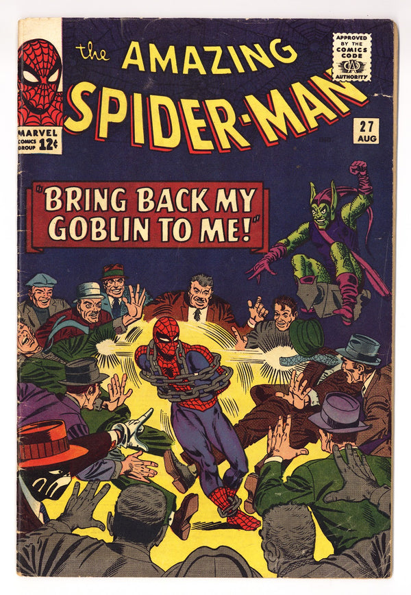 The Amazing Spider-Man Vol 1 27  VG+ (4.5)   (1965)