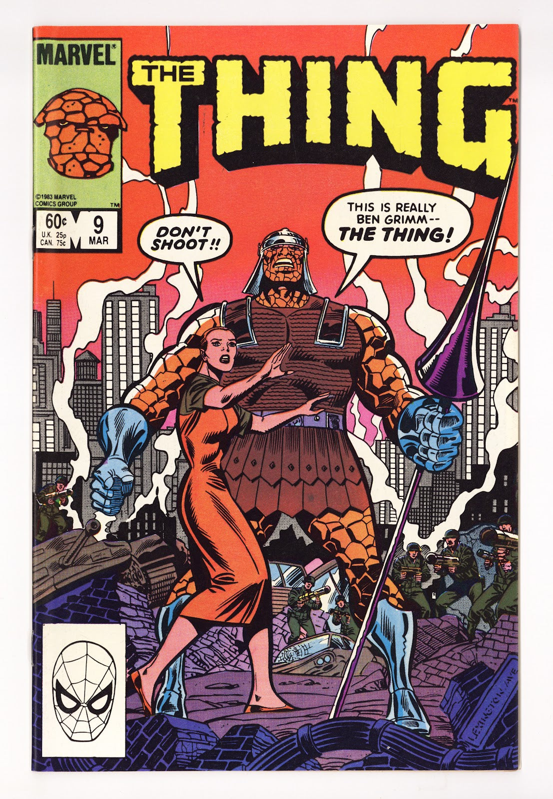 The Thing Vol 1 9 High Grade (1984) 