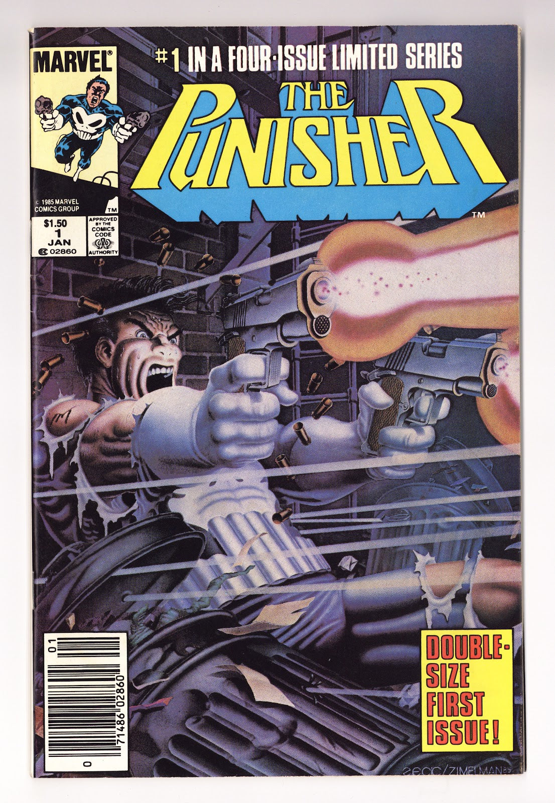 The Punisher Vol 1 1  FN/VF (7.0)   (1986)   Canadian  