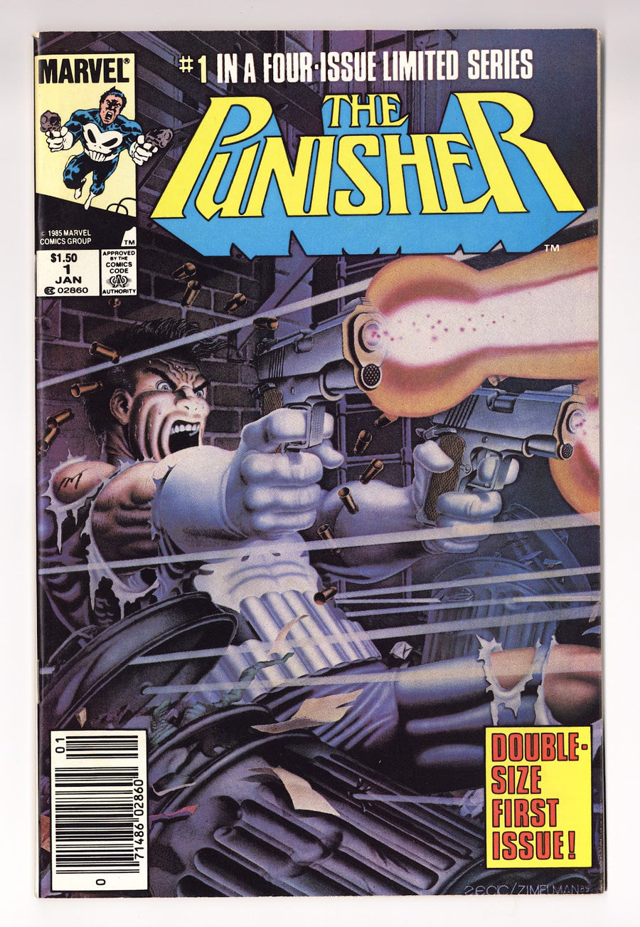 The Punisher Vol 1 1  FN/VF (7.0)   (1986)   Canadian  