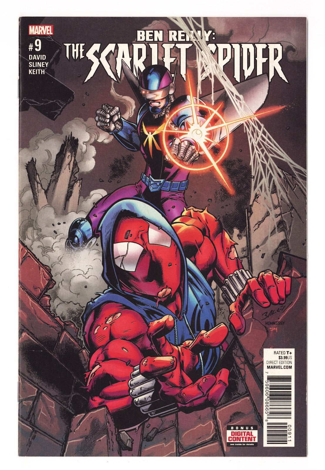 Ben Reilly: Scarlet Spider 9 High Grade (2017) 