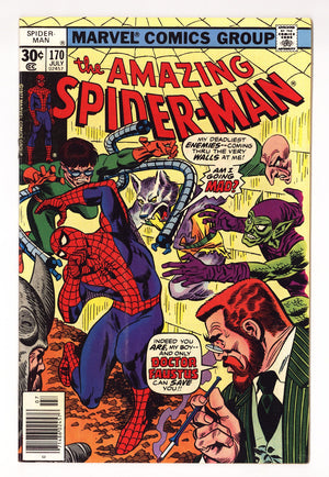 The Amazing Spider-Man Vol 1 170  VF (8.0)   (1977)   30¢