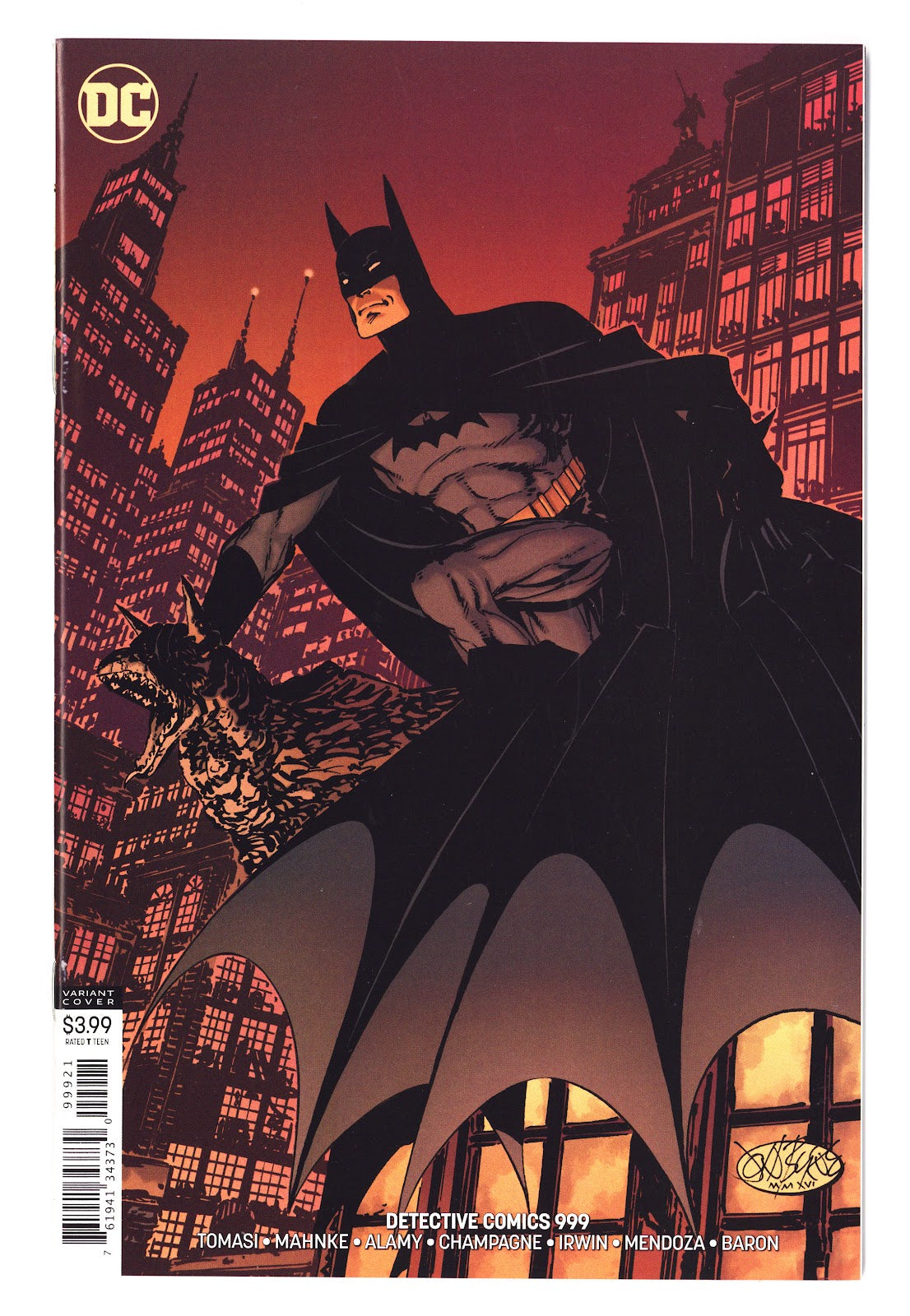 Detective Comics Vol 3 999  High Grade   (2019) Byrne   Variant