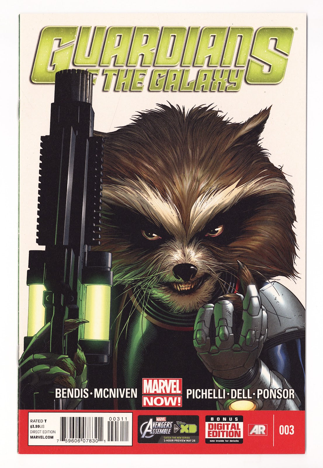 Guardians of the Galaxy Vol 3 3  High Grade   (2013)   Direct Edition - Steve McNiven Cover  