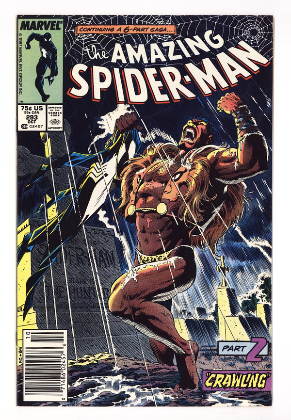 The Amazing Spider-Man Vol 1 293 VF/NM (9.0) (1987) Newsstand