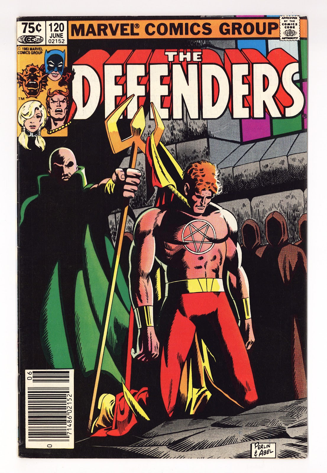 The Defenders Vol 1 120  Mid Grade   (1983)   Canadian Price Variant