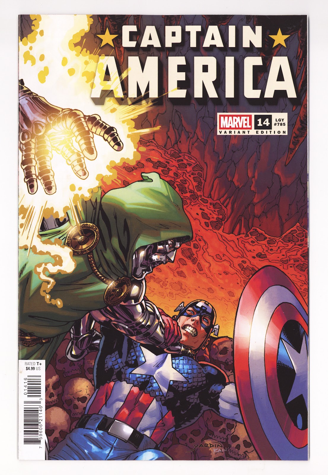 Captain America 14 Yardin Incentive NM- (9.2) NM- (9.2) (2026)