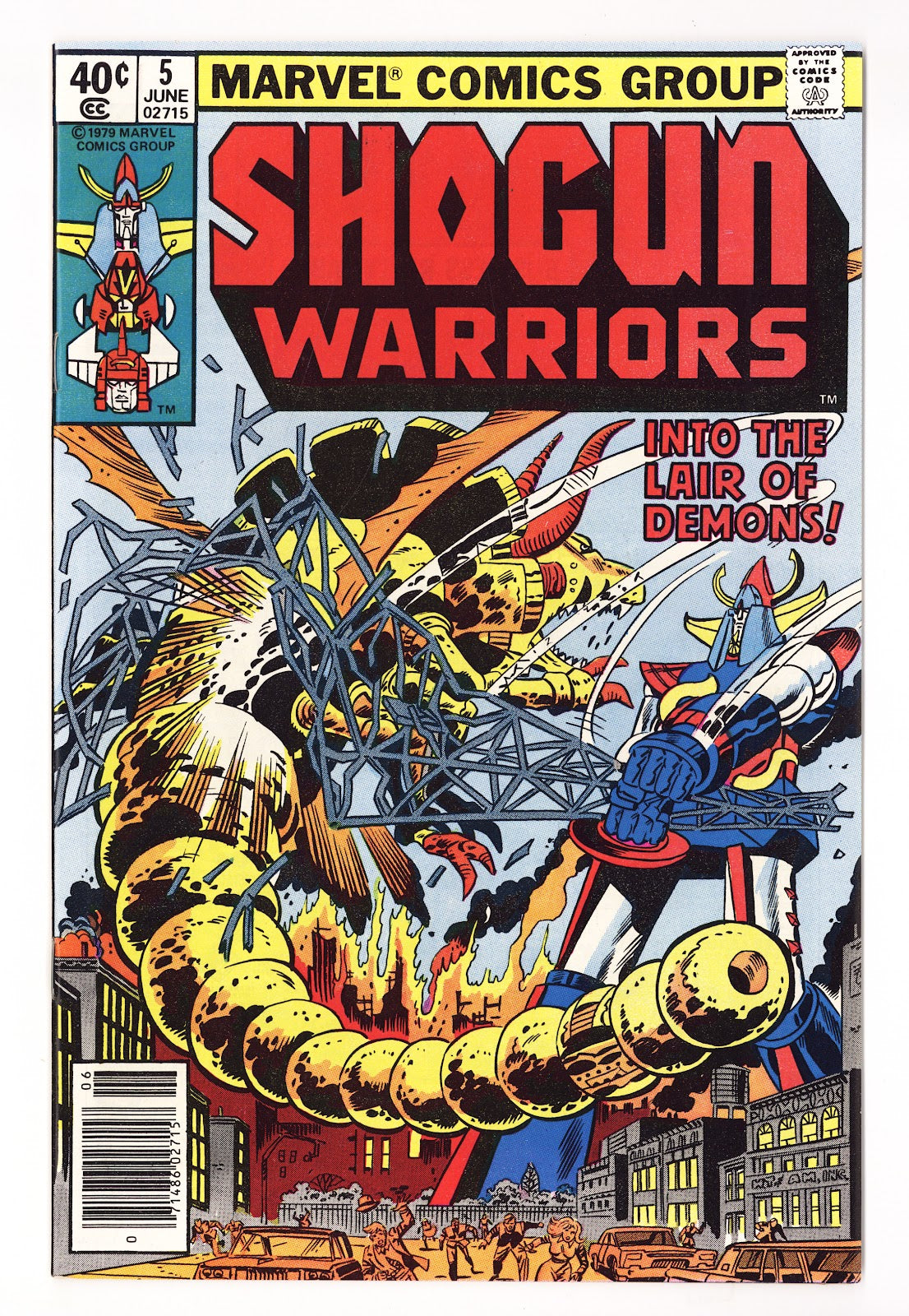 Shogun Warriors 5 High Grade (1979) 