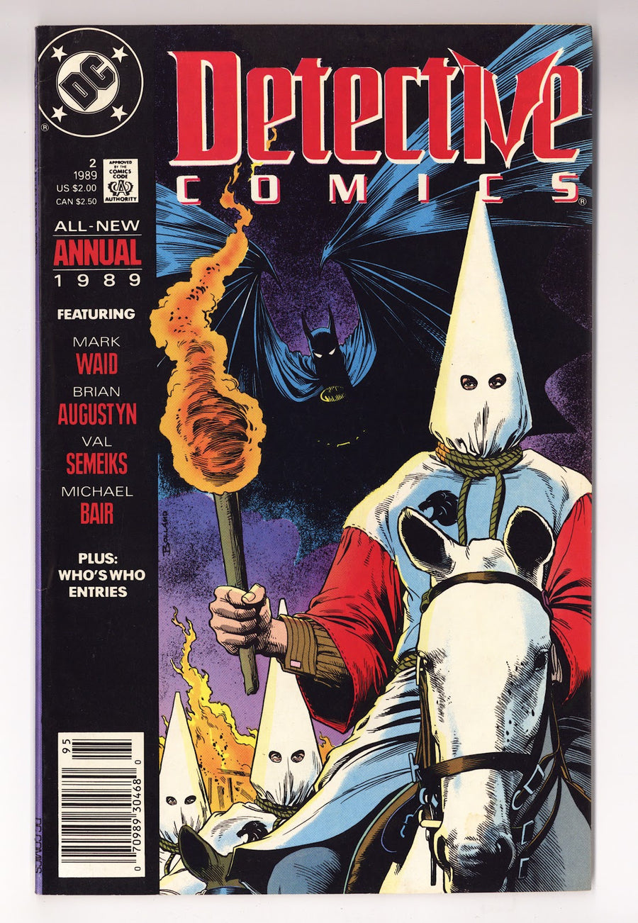 Detective Comics Annual Vol 1 2  Mid Grade   (1989)   Newsstand  
