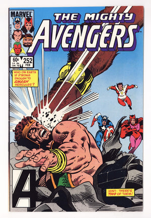 The Avengers Vol 1 252  High Grade   (1985)   Direct