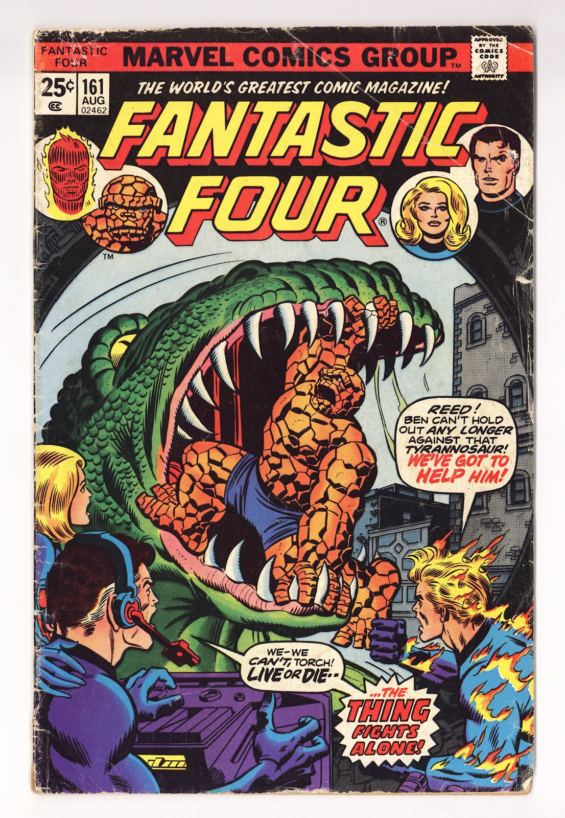 Fantastic Four Vol 1 161 Very Low Grade (1975) 