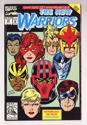 The New Warriors Vol 1 25 Mid Grade (1992)