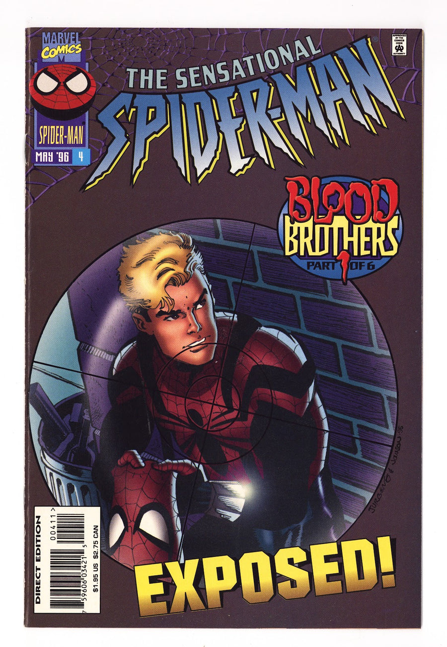 The Sensational Spider-Man Vol 1 4 High Grade (1996) Direct Edition 