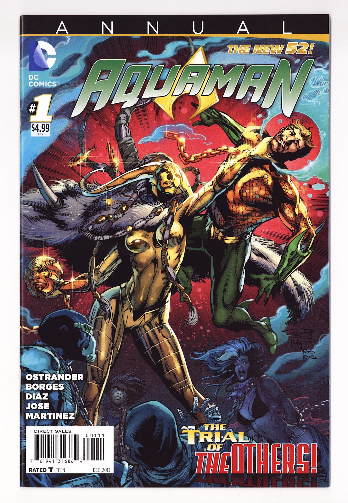 Aquaman Annual Vol 7 1 High Grade (2013) 
