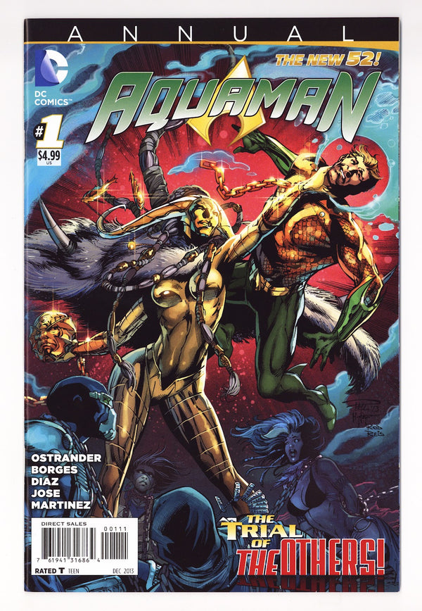 Aquaman Annual Vol 7 1 High Grade (2013)