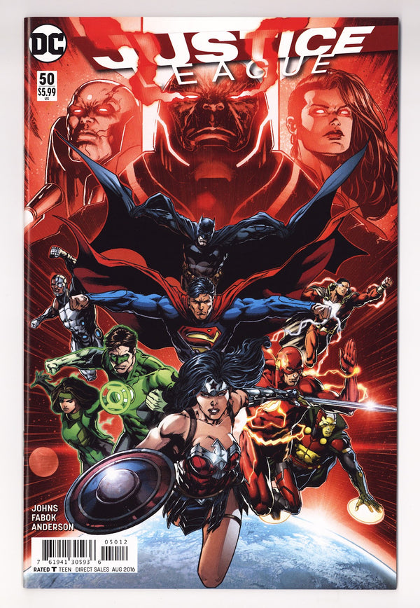 Justice League Vol 1 50 High Grade (2016) 2nd Print