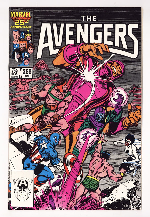 The Avengers Vol 1 268 High Grade (1986) Direct
