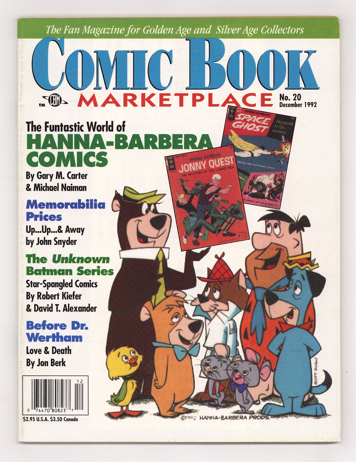 Comic Book Marketplace Vol 1 20 VF- (7.5) (1992) 