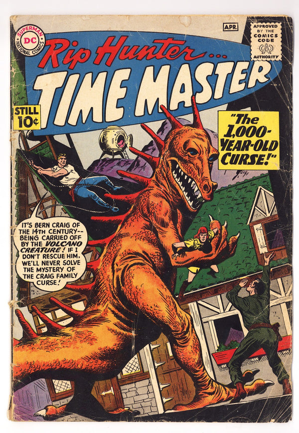 Rip Hunter... Time Master   1  GD+ (2.5)   (1961)
