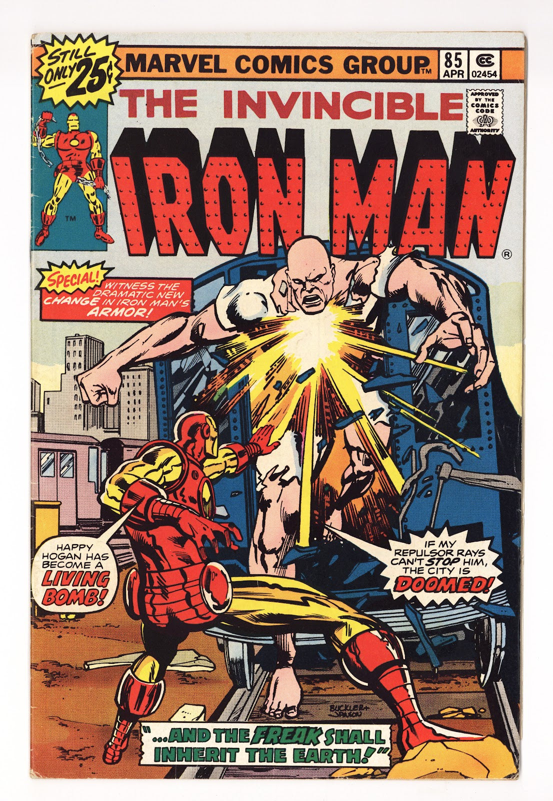 Iron Man Vol 1 85  Low Grade   (1976)   25¢