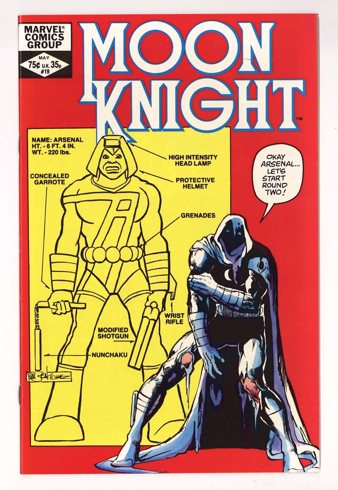 Moon Knight Vol 1 19 High Grade (1982) 