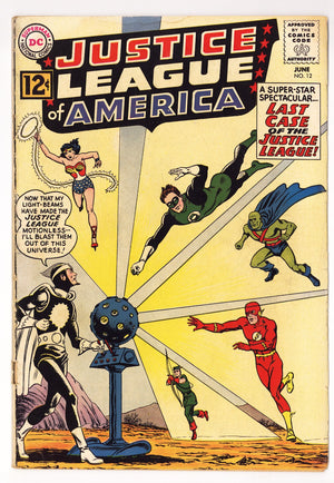 Justice League of America Vol 1 12  VG- (3.5)   (1962)