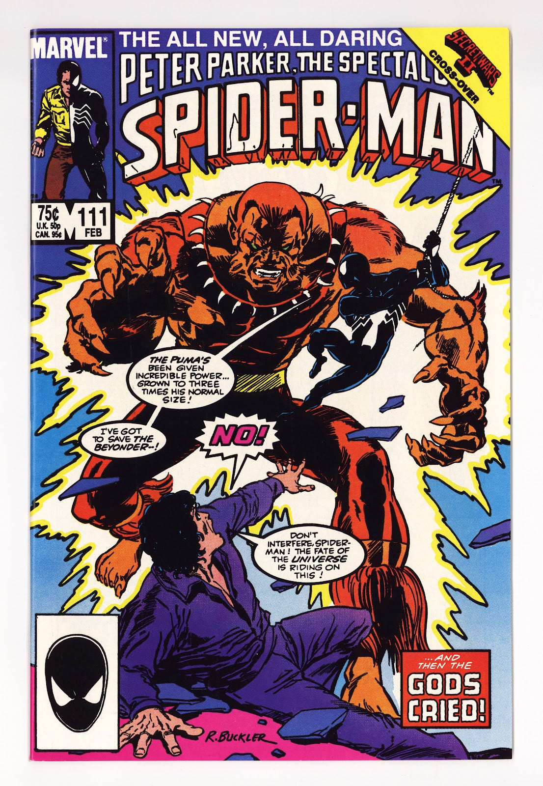The Spectacular Spider-Man Vol 1 111 High Grade (1986) 