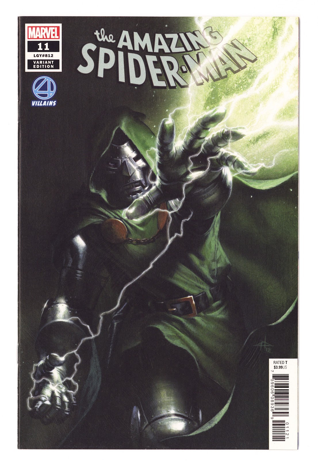 Amazing Spider-Man Vol 5 11 (812) VF/NM (9.0) (2019) Dell'Otto Variant 