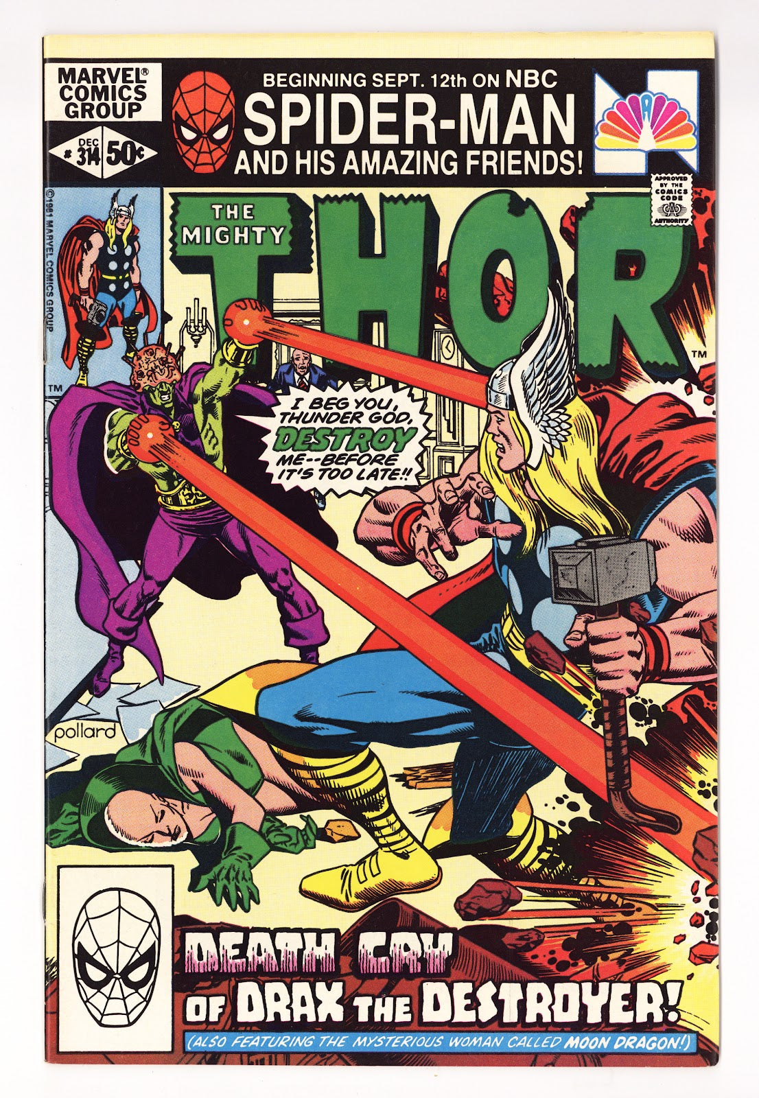 Thor Vol 1 314  High Grade   (1981)     
