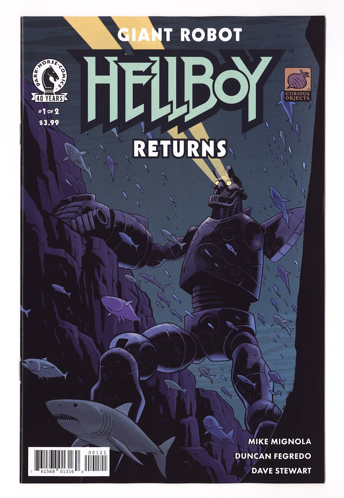 Giant Robot Hellboy Returns  1 Stenbeck  Variant   (2026)