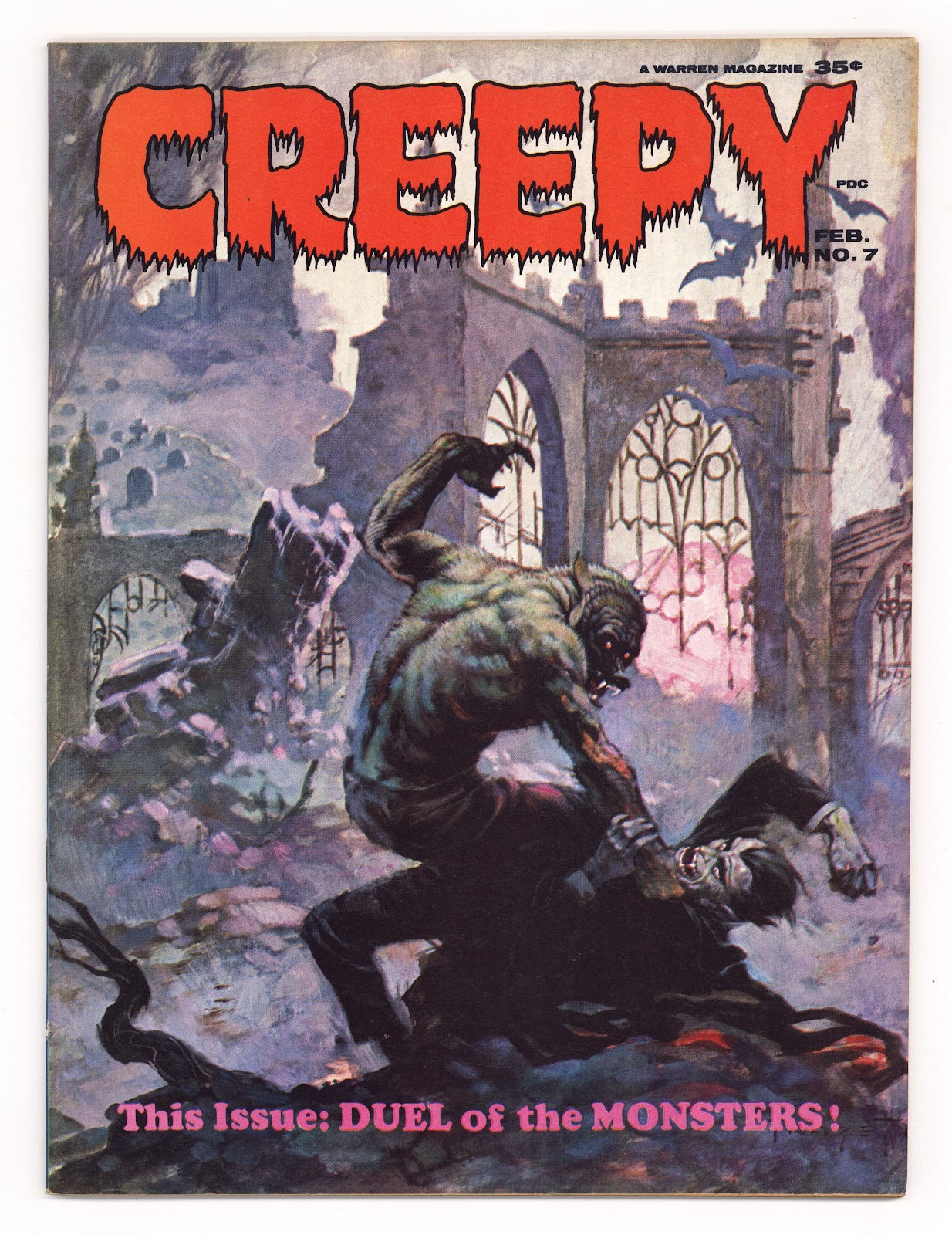 Creepy 7 FN/VF (7.0) (1966) 