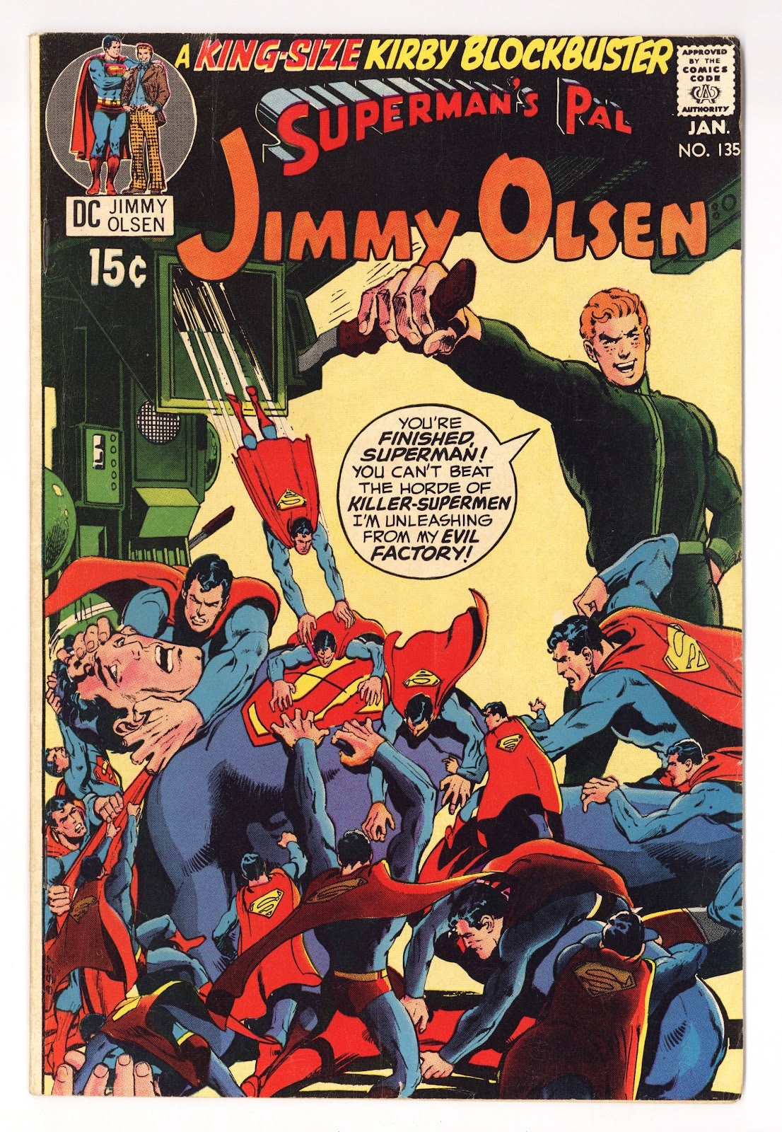 Superman's Pal, Jimmy Olsen   135  FN- (5.5)   (1971)     