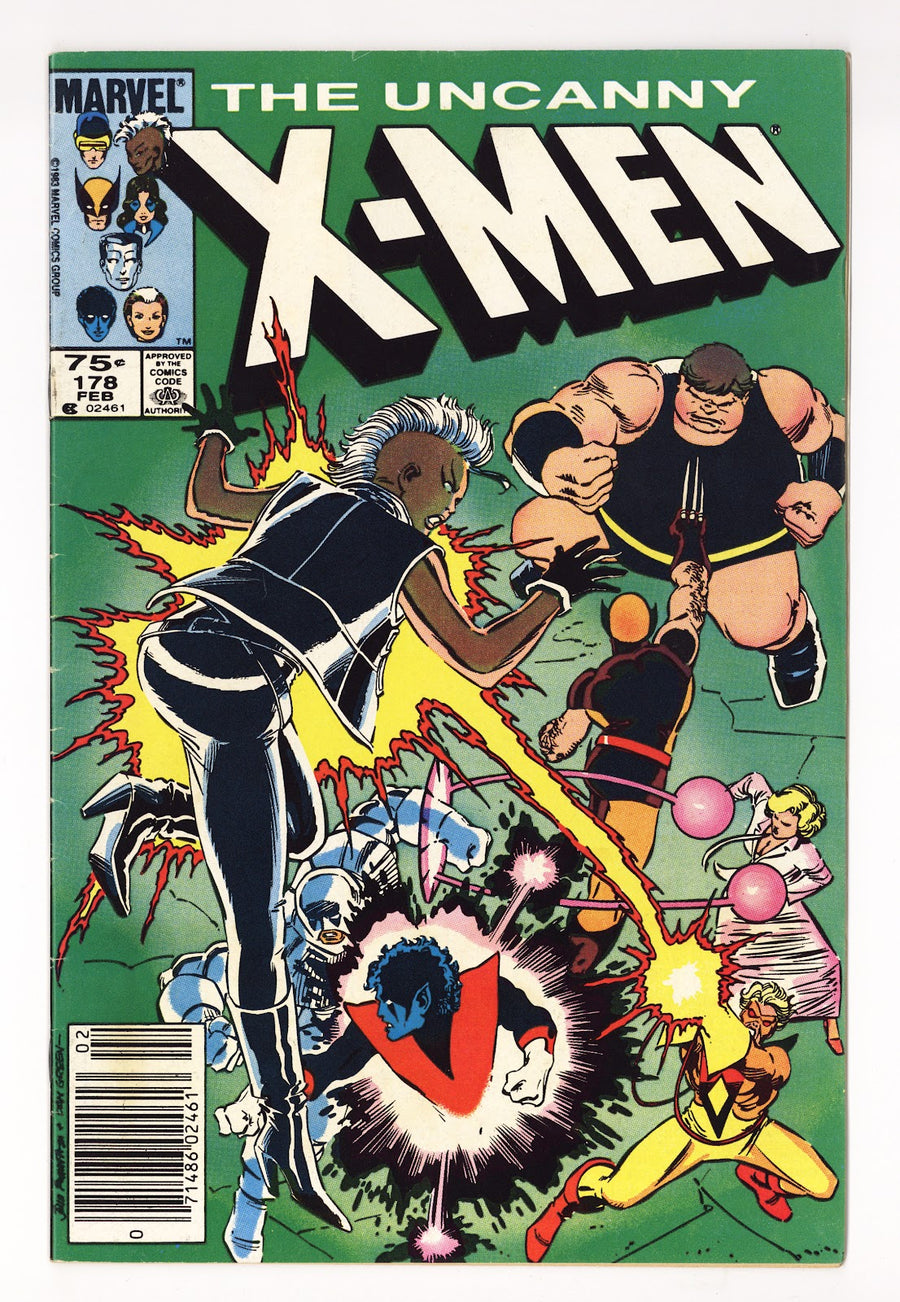 The Uncanny X-Men Vol 1 178  FN+ (6.5)   (1984)   Canadian Price Variant