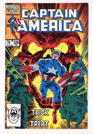 Captain America Vol 1 326 High Grade (1987)