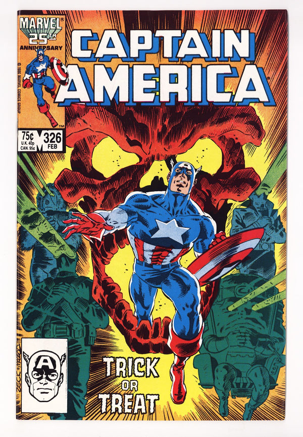 Captain America Vol 1 326 High Grade (1987)
