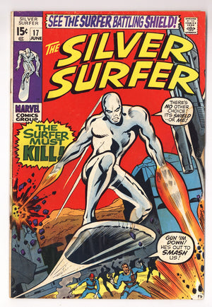 The Silver Surfer Vol 1 17 GD/VG (3.0) (1970)