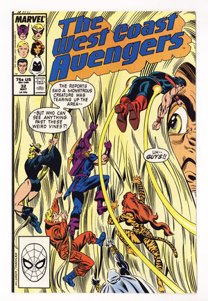 West Coast Avengers Vol 2 32  High Grade   (1988)   Direct