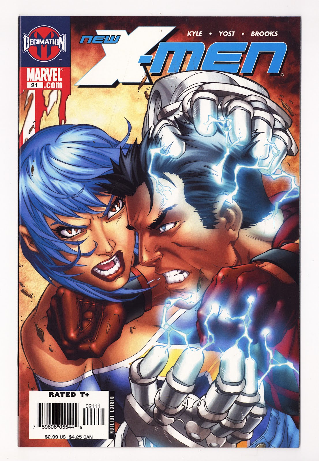 New X-Men 21 High Grade (2006) Direct Edition 