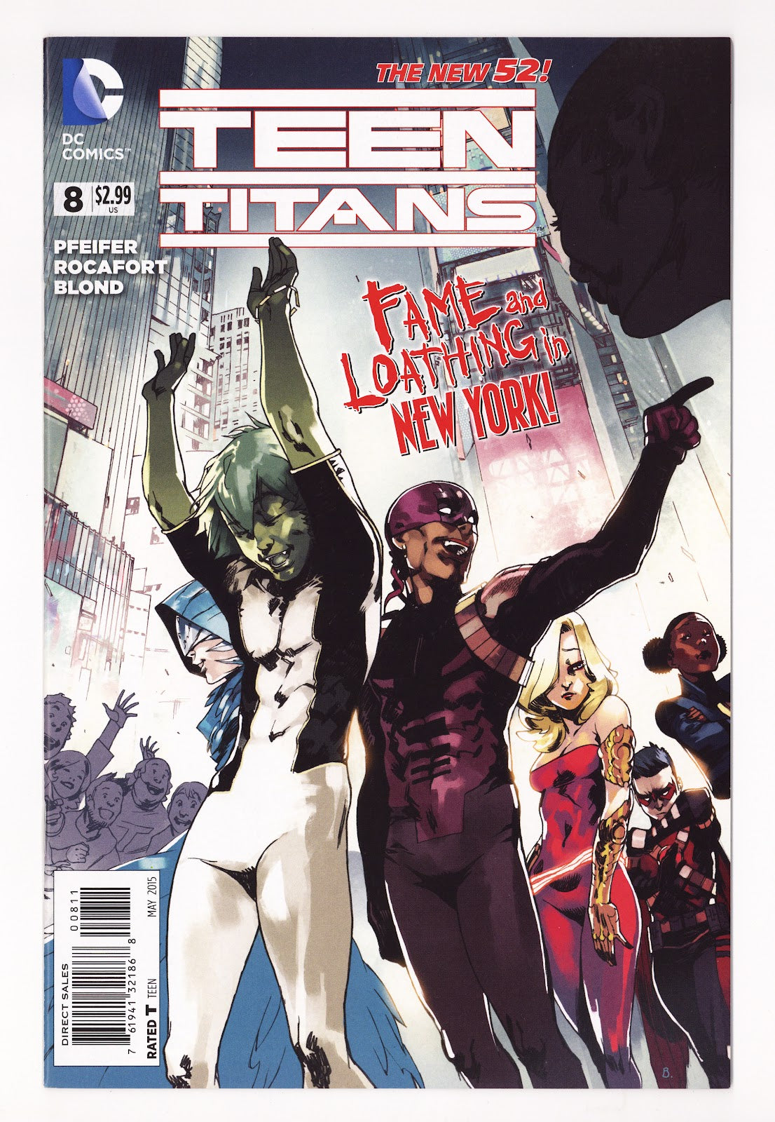 Teen Titans Vol 5 8 High Grade (2015) Sales 