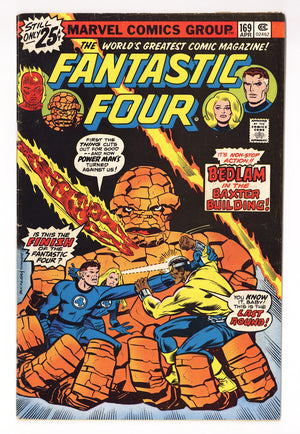 Fantastic Four Vol 1 169 Very Low Grade (1976)