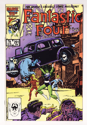 Fantastic Four Vol 1 291 Mid Grade (1986)
